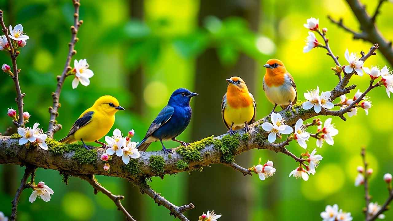 Wings of Wonder: 1.5-Hour 4K Nature Birds & Relaxing Birdsong for Focus 5 Wings of Wonder: 1.5-Hour 4K Nature Birds & Relaxing Birdsong for Focus