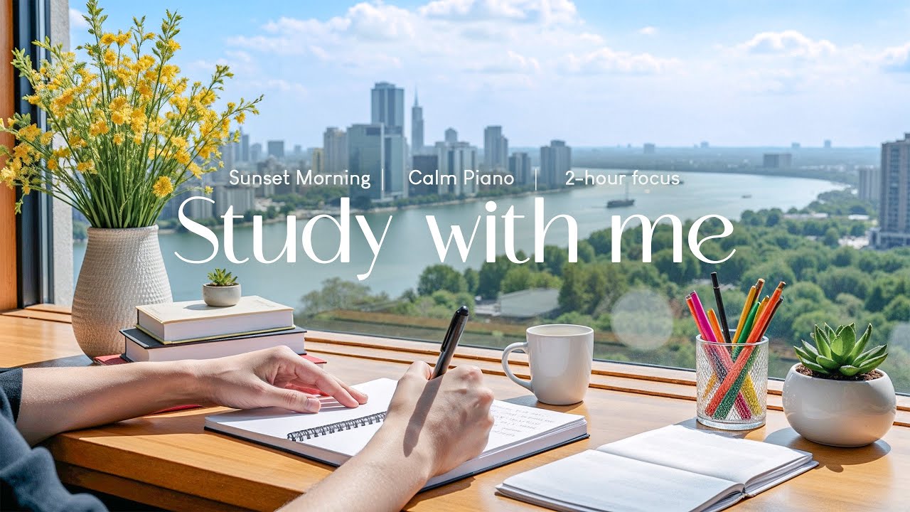 2 Hours Sunny Morning Study With Calm Piano and Nature Focus Session 10 2 Hours Sunny Morning Study With Calm Piano and Nature Focus Session